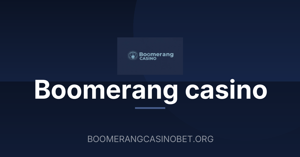 Avis Casino Boomerang : notre retour sur l’expérience joueur en France